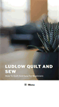 Mobile Screenshot of ludlowquiltandsew.co.uk